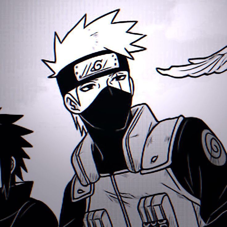 Kakashi Naruto manga panel profile pic