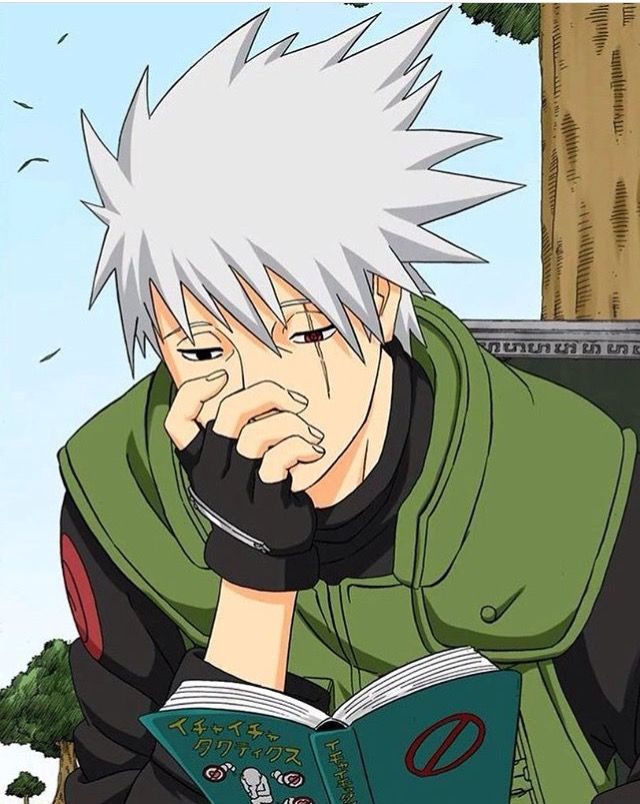 Kakashi colored manga avatar for Discord