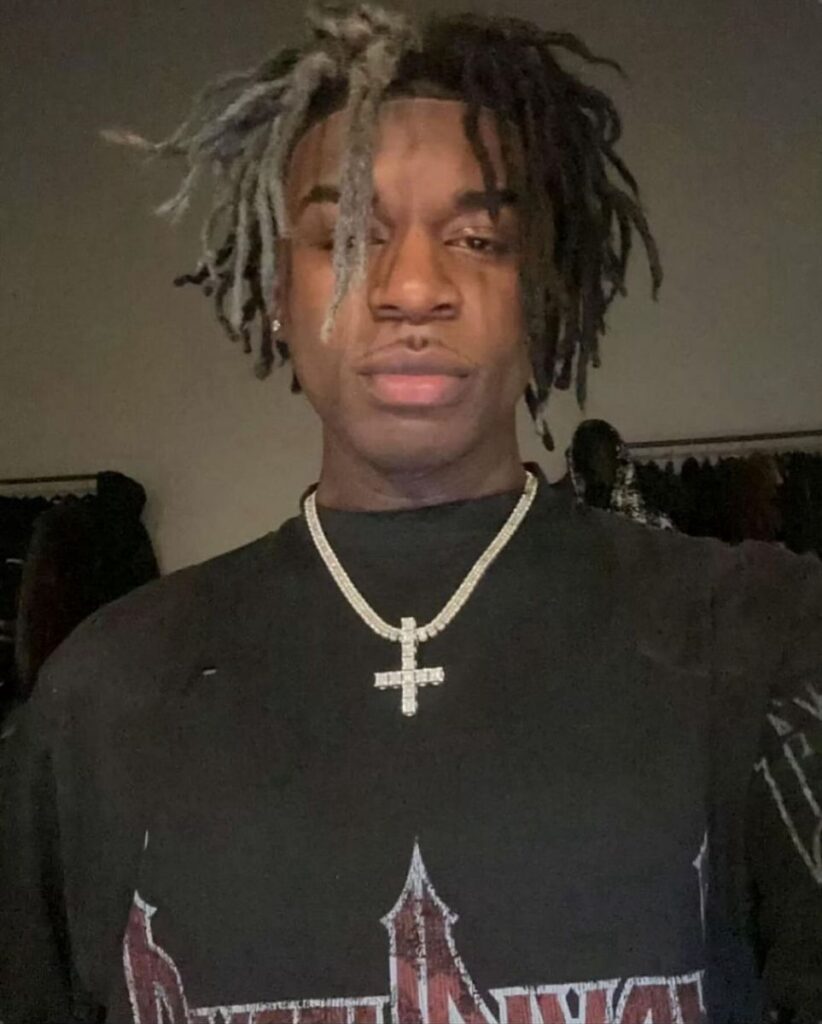 Ken Carson type PFP inspired visual style dark edit