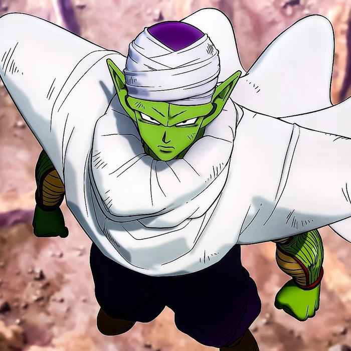 King Piccolo PFP with commanding expression and dominant dark tones