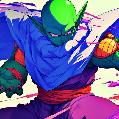 King Piccolo avatar showing original villain form with heavy shadow composition