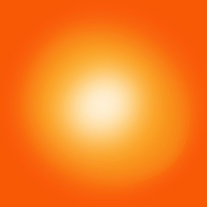 Minimal orange background profile picture