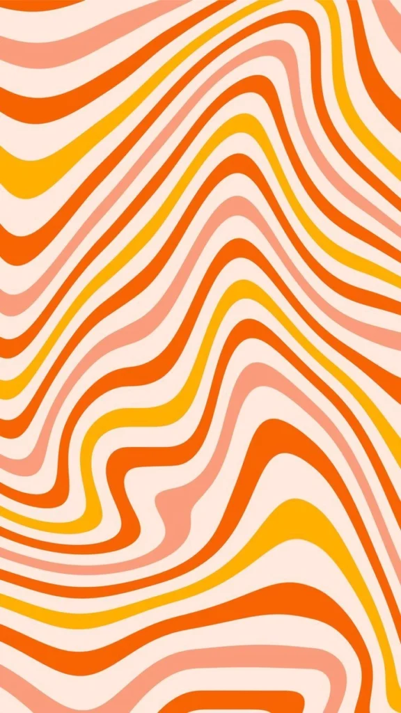 Minimalist plain orange profile picture