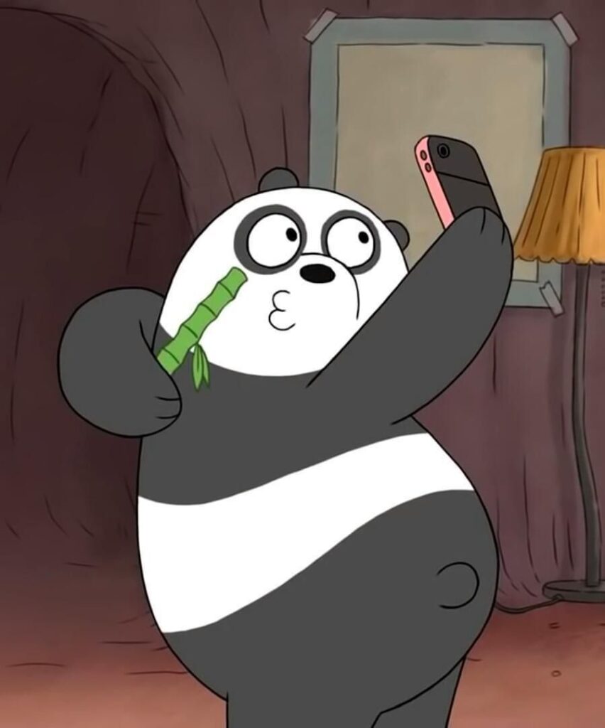 Xbox panda PFP with bold gaming contrast and glowing effects