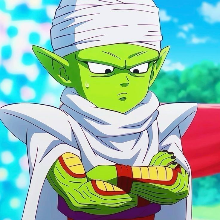 Dragon Ball Daima Piccolo profile picture with contemporary animation style