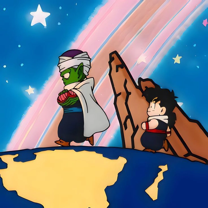 Piccolo PFP with refined aura effect and clean minimal background