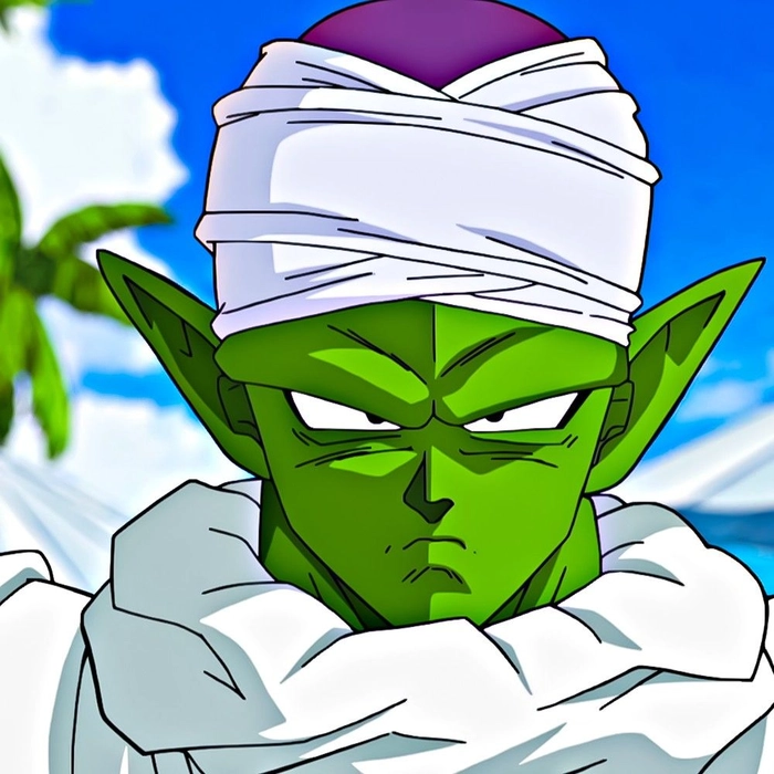 Piccolo PFP GIF with subtle animated aura loop and motion effects