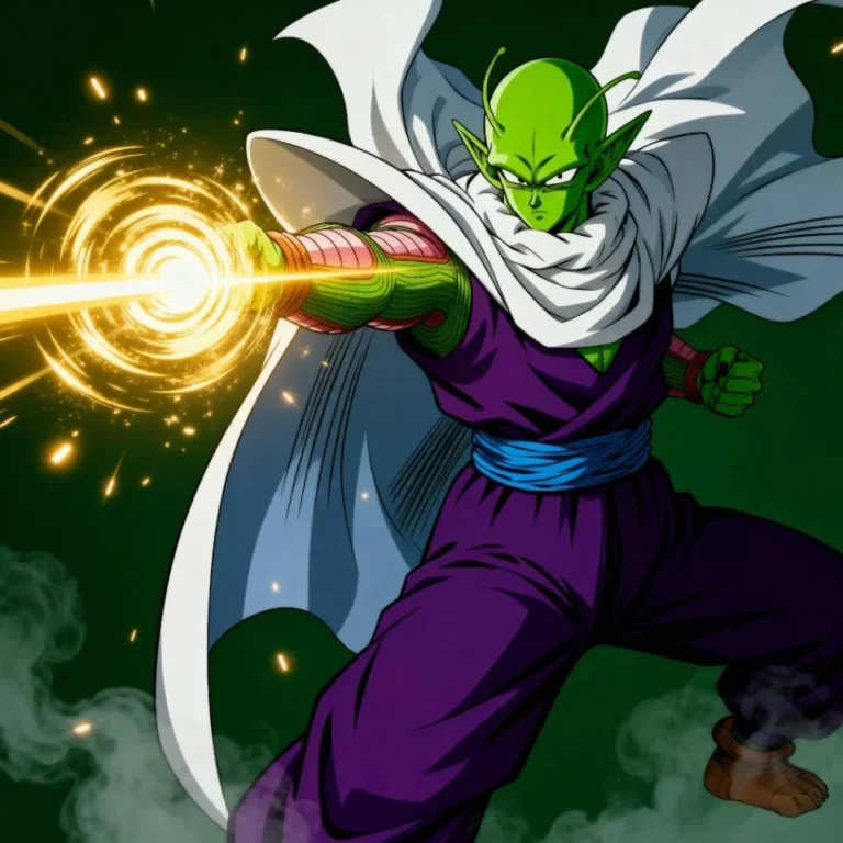 Piccolo Pinterest PFP with muted color grading and soft aesthetic tones