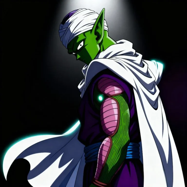 Piccolo wallpaper style profile picture with immersive background and detailed scene