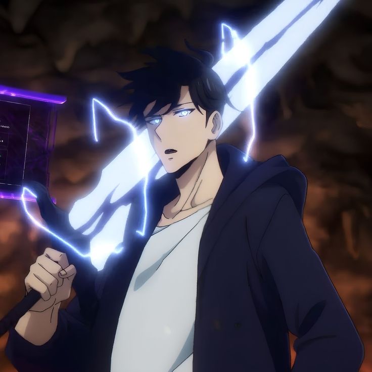 Solo Leveling aesthetic PFP soft dark edit