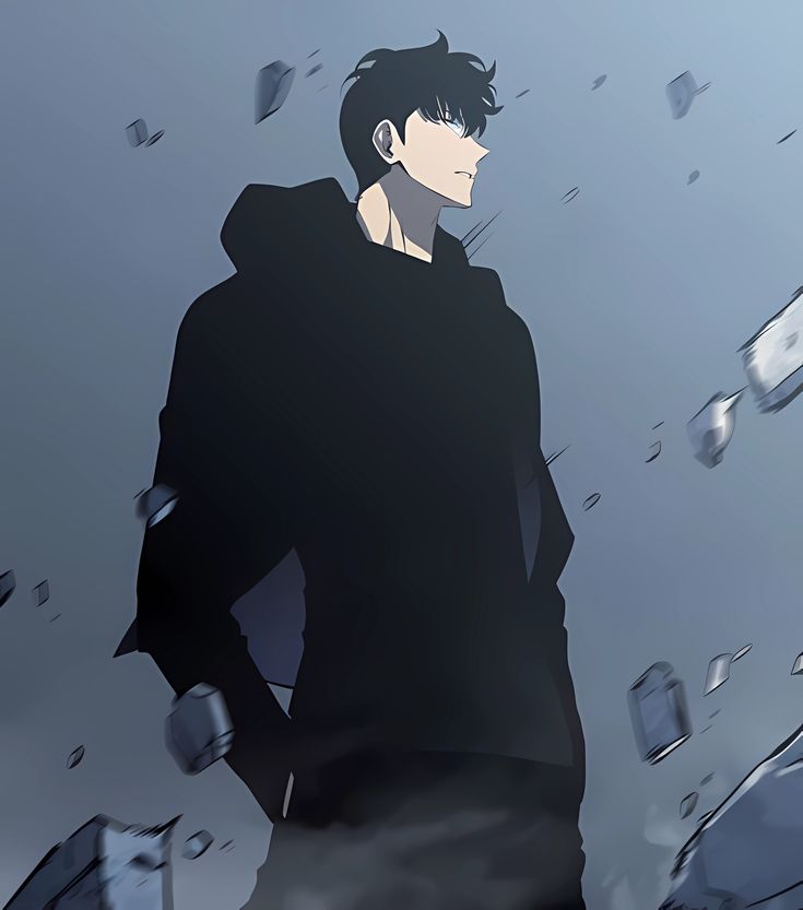 Solo Leveling anime PFP vibrant style