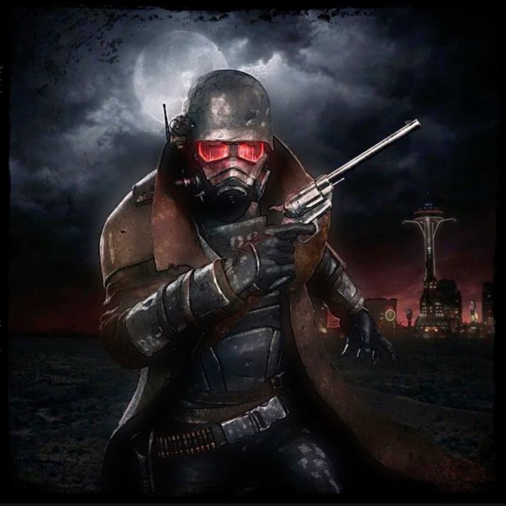 The Courier Fallout profile picture desert sunset