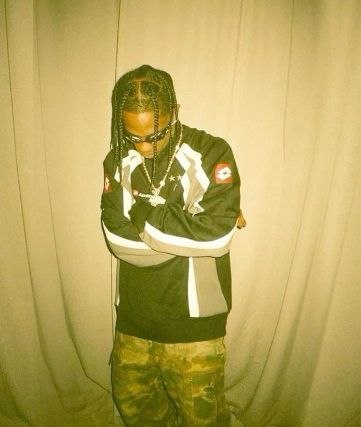 Travis Scott 4K high resolution profile picture sharp detail