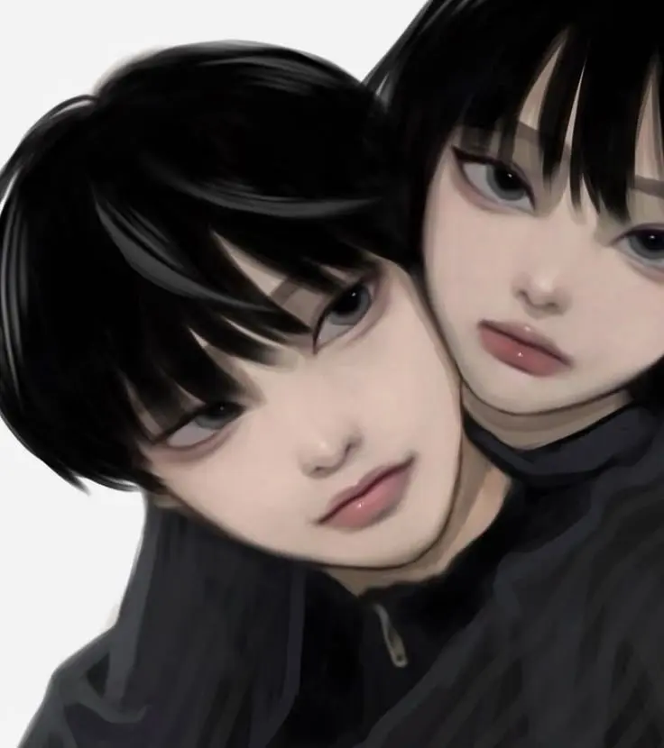 Y2K matching PFP coordinated retro avatars