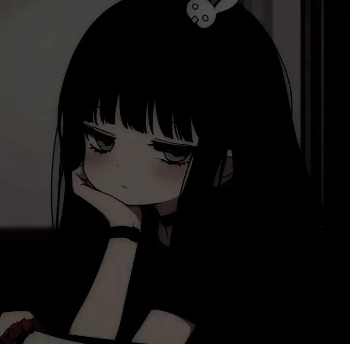 Y2K PFP anime purple neon futuristic